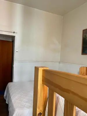 Cama o camas de una habitación en Pensión DANIEL