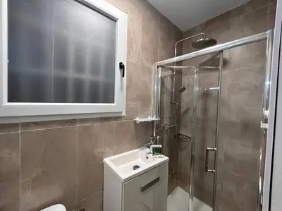 Un baño de Centrally located flat in Madrid M80.8