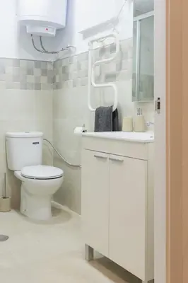 Un baño de Alojamiento central
