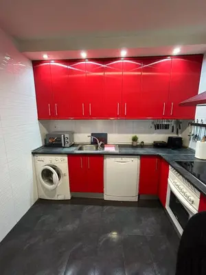 Una cocina o zona de cocina en Habitaciones Magdalena