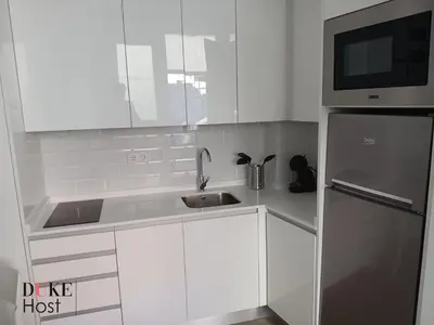 Una cocina o zona de cocina en Francos Rodriguez1 Apartments