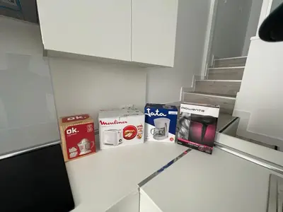 Una cocina o zona de cocina en Apartamento moderno céntrico