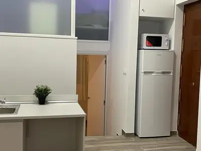 Una cocina o zona de cocina en Apartamento moderno céntrico