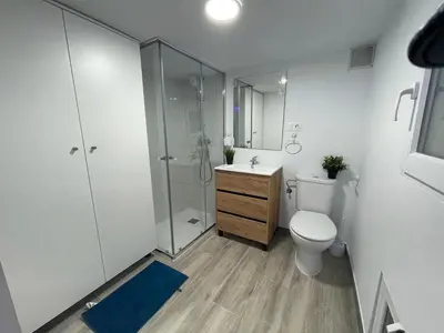 Un baño de Apartamento moderno céntrico