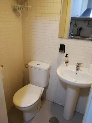 Un baño de Microloft en Lavapiés, 15 metros