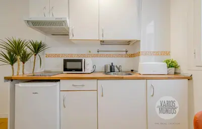 Una cocina o zona de cocina en Escapada para 3 en Sol, conoce Concepción Jerónima