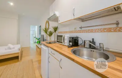 Una cocina o zona de cocina en Escapada para 3 en Sol, conoce Concepción Jerónima