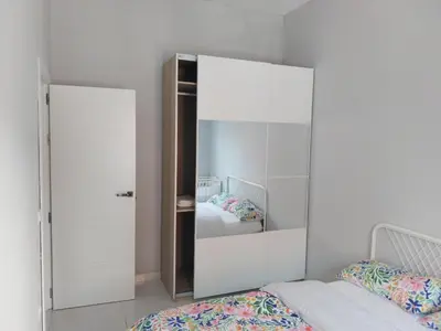 Cama o camas de una habitación en La Iniciativa 2: La luz y El camino