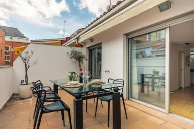 Un balcón o terraza de Heima Penthouse City Center