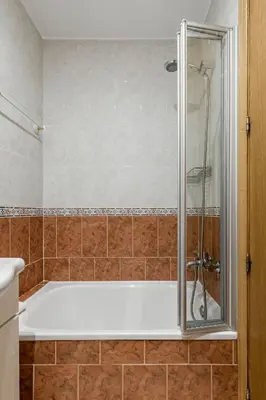 Un baño de Fuencarral Center - Apartamento de 1 dormitorio en el Centro de Madrid
