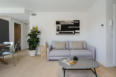 Zona de estar de Puerto Alto Apartments by Olala Homes