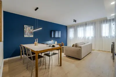 Zona de estar de Puerto Alto Apartments by Olala Homes