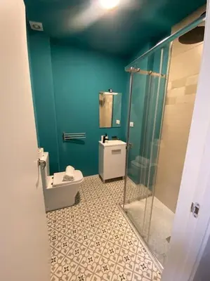 Un baño de Studio in Barrio Salamanca (D)