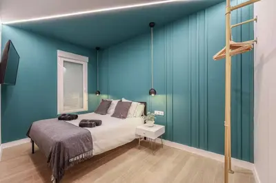 Cama o camas de una habitación en Luxe Apartment in Malasaña Hub