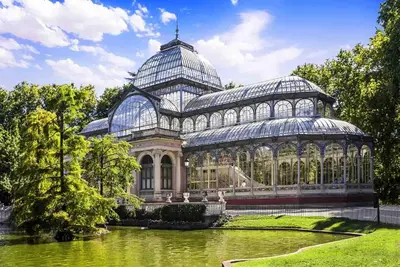 Jardín al aire libre en Moderno apartamento en pleno centro