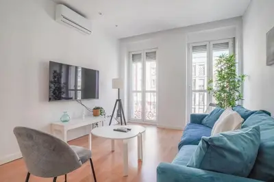 Plano de Cozy and Bright-1Bedroom 1Bathroom-Chamberí