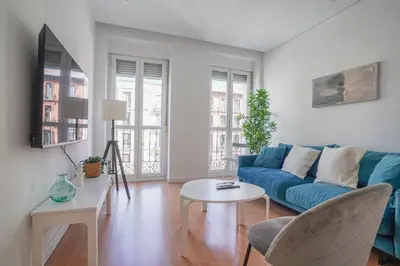Plano de Cozy and Bright-1Bedroom 1Bathroom-Chamberí