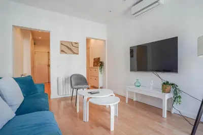 Plano de Cozy and Bright-1Bedroom 1Bathroom-Chamberí