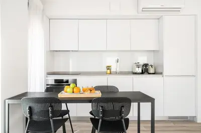Una cocina o zona de cocina en Dobo Madrid San Diego