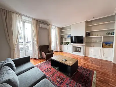 Una televisión o centro de entretenimiento en Amazing & centric flat in Malasaña - M20D