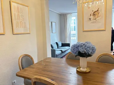 Zona de estar de Amazing & centric flat in Malasaña - M20D