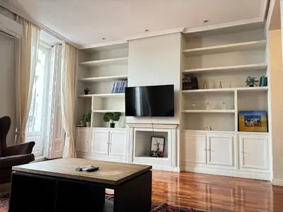 Una televisión o centro de entretenimiento en Amazing & centric flat in Malasaña - M20D
