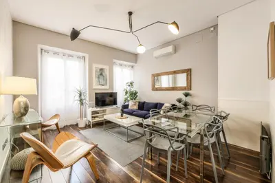 Zona de estar de Luxury Apartment in Puerta del Sol Madrid