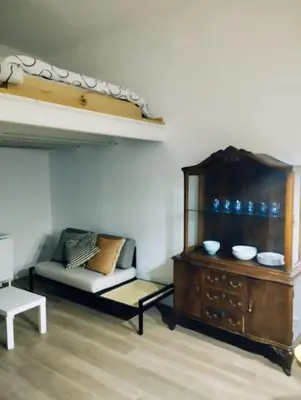 Zona de estar de Cozy apartment in Lavapies - Rods