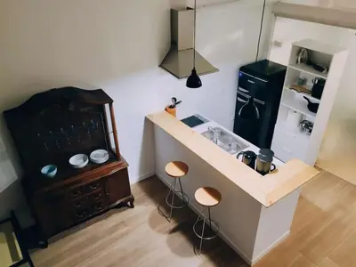 Una cocina o zona de cocina en Cozy apartment in Lavapies - Rods