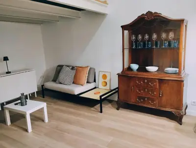 Zona de estar de Cozy apartment in Lavapies - Rods
