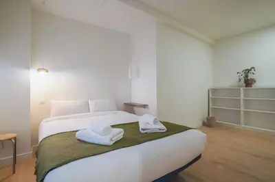 Cama o camas de una habitación en Modern duplex-2Bedrooms 2Bathrooms-Ventas