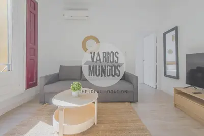 Zona de estar de Encanto Literario para 4 en Las Letras, Ventura de la Vega