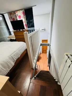 Cama o camas de una habitación en Palafox