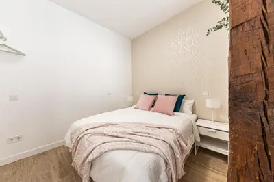 Cama o camas de una habitación en Waou Atocha III - Alquiler Corta Duración