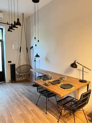 Zona de estar de Studio next to Parque del Oeste