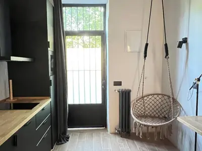 Un baño de Studio next to Parque del Oeste