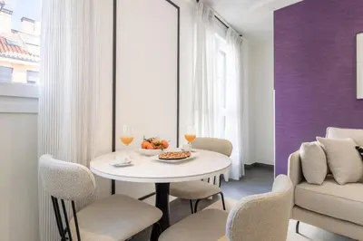 Zona de estar de Spectacular Duplex Penthouse in La Latina Madrid