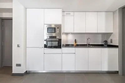 Una cocina o zona de cocina en Spectacular Duplex Penthouse in La Latina Madrid