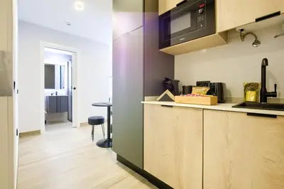 Una cocina o zona de cocina en Dobo Madrid SB20