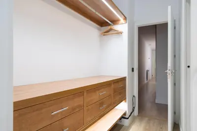 Cama o camas de una habitación en Chueca Hortaleza 12Pax 5 Bedrooms 5 Baths