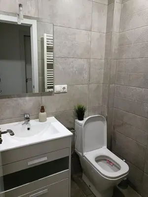 Un baño de Habitaciones plaza payor