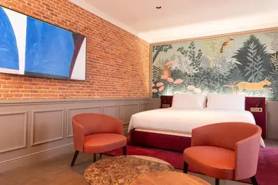 Cama o camas de una habitación en Casa Faraona Luxury Residences