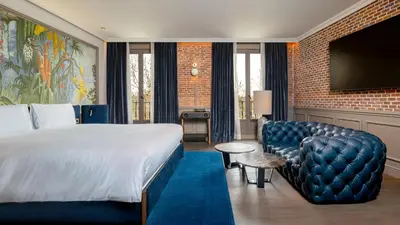 Cama o camas de una habitación en Casa Faraona Luxury Residences