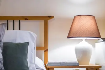 Cama o camas de una habitación en Céntrico apto entre Sol y Gran vía
