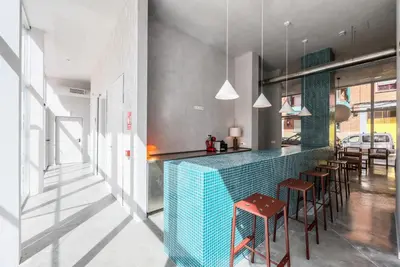 Una cocina o zona de cocina en Arteria Madrid Latina