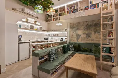 Zona de estar de 4 Bears Sharehome