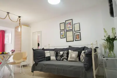 Zona de estar de Apartamento Ágüelos