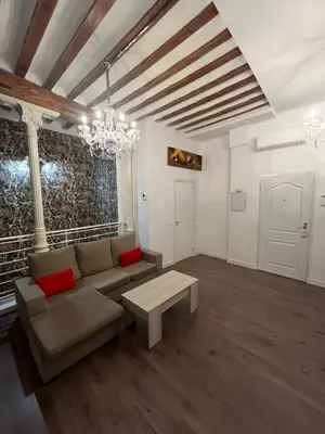 Zona de estar de Gran Vía Urban Apartments