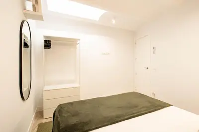 Cama o camas de una habitación en Apartamento Silvela Duplex en Madrid