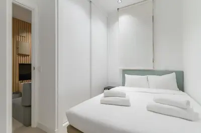 Cama o camas de una habitación en Modern and cozy-1Bedroom 1Bathroom-Azca